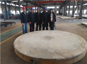 LNG接收站IFV汽化器用鈦鋼復合管板